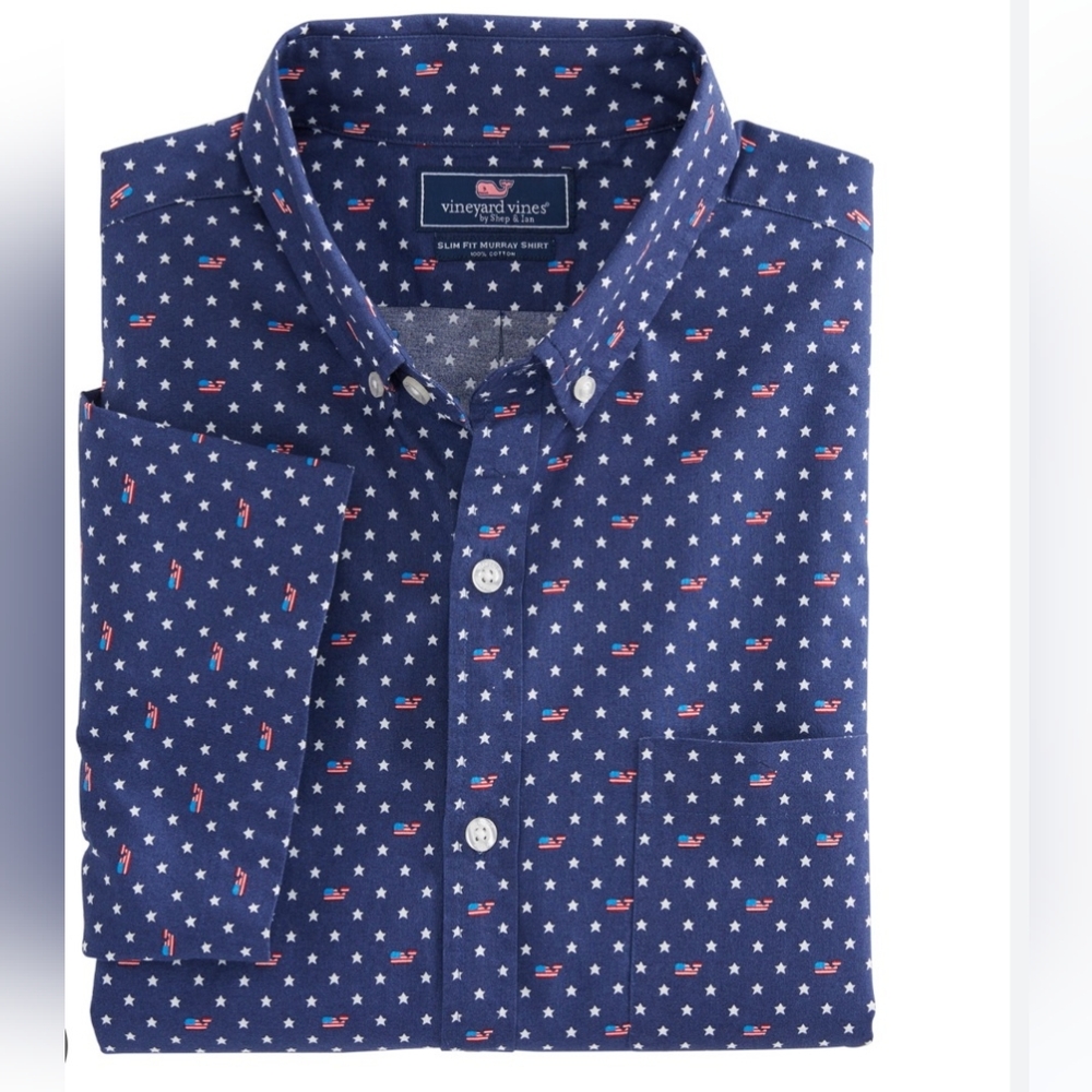 Vineyard Vines American Whale Shirt